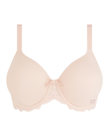 Chantelle 3286 Rose Petal Rive Gauche Molded Underwire Bra Myselflingerie.com